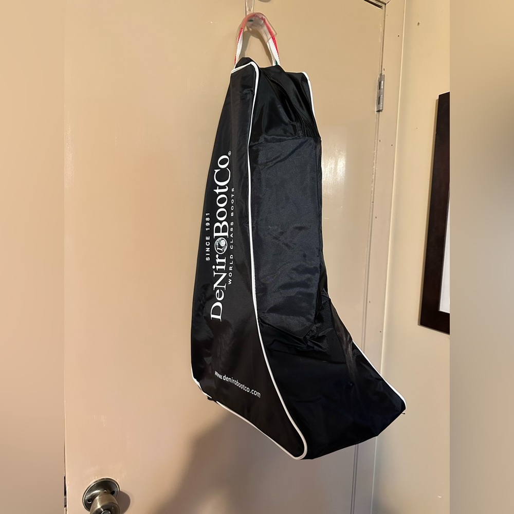 Deniro Boot Co Black Boot Bag